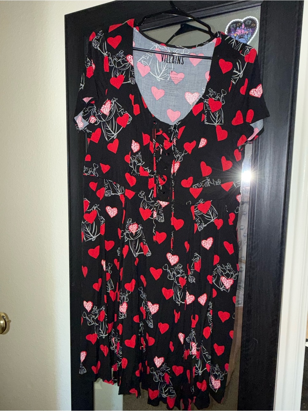 TORRID Disney Alice in Wonderland Queen of Hearts dress